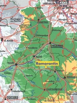 Carte de la rgion